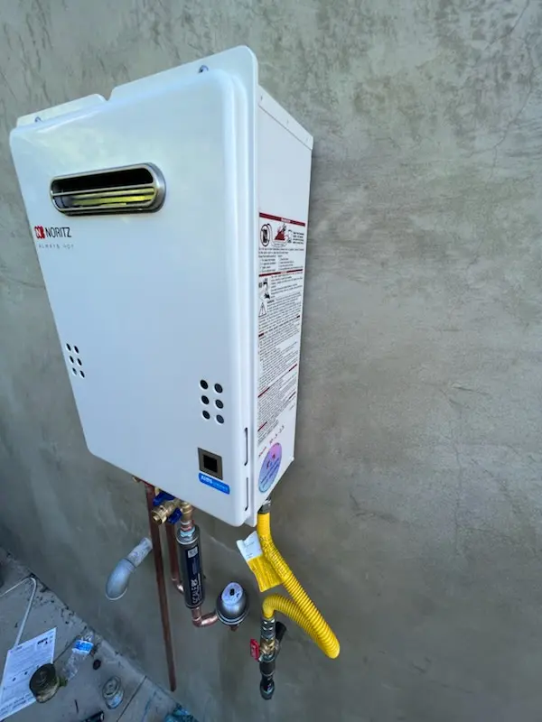 Tankless water heater installation for Ridge Park homes